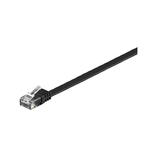 Goobay Kabelis LAN Patchcord CAT 6 U/UTP FLAT juoda 3m