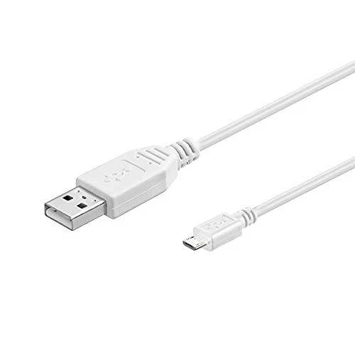 StarTech Manheteno didelės spartos USB įrenginio kabelis A kištukas / Micro-B kištukas, 1,0 m, Baltas, 323987