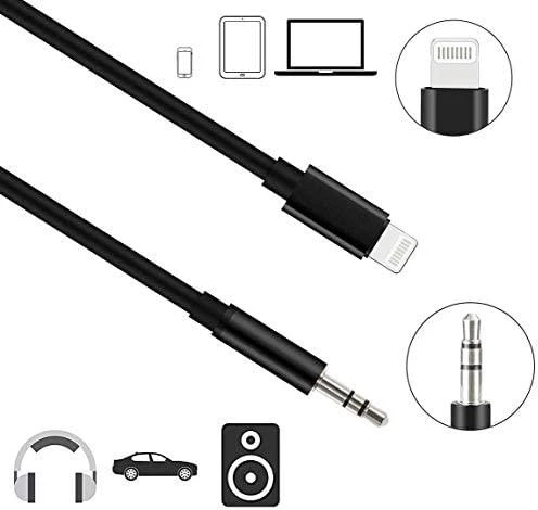 Goobay | 66805 Apple Lightning garso jungties laidas, (3,5 mm) | Apple Lightning vyriškas (8 kontaktų) | 3,5 mm moteriškas (3 kontaktų, stereofoninis)