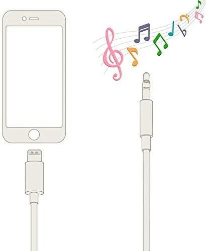 Goobay | 66805 Apple Lightning garso jungties laidas, (3,5 mm) | Apple Lightning vyriškas (8 kontaktų) | 3,5 mm moteriškas (3 kontaktų, stereofoninis)