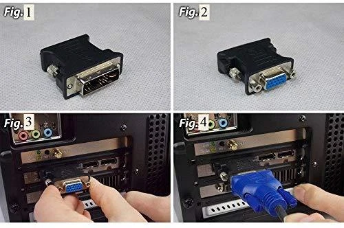 Adapteris AV Goobay juoda (68030)