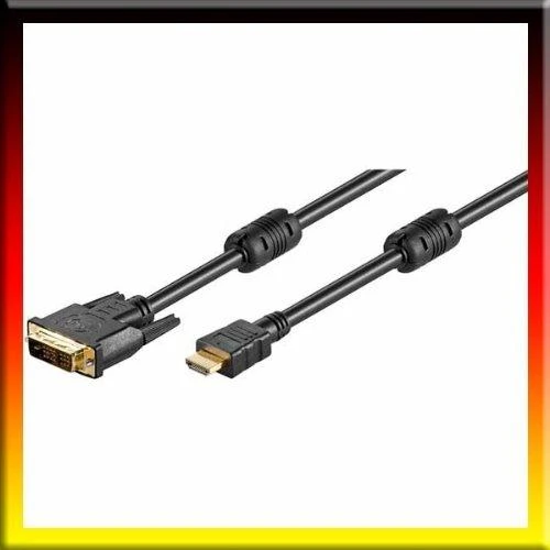 Kabelis DVI-D (18+1) Single Link - HDMI Goobay 5m