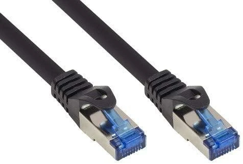 Good Connections Geri ryšiai 8060-SF003S - 0,25 m - Cat6a - S/FTP (S-STP) - RJ-45 - RJ-45 - Juodas