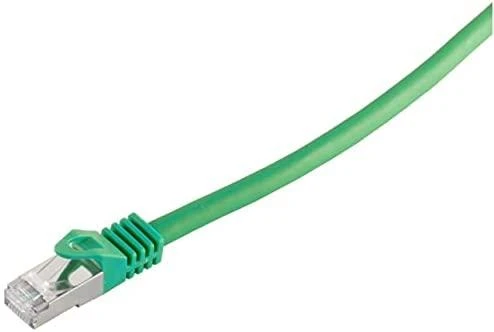 Good Connections Geros jungtys. RJ45 komutacinis kabelis su Cat.7 Roh apsauga ir skląsčio apsauga (RNS), S/FTP, PiMF, be halogenų, 600MHz, OFC, baltas, 0,15m, geros jungtys (8070R-002W).