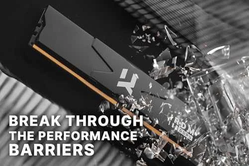 GOODRAM IR-6000D564L30/64GDC DDR5 64GB 6000MHz 30-36-36-76 DUAL CHANNEL KIT IRDM Juodas V Sidabrinis