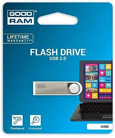 GOODRAM 64GB UUN2 Sidabrinis USB 2.0