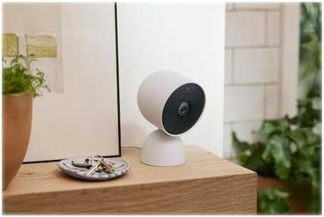 Google Nest Cam - Netzwerk-Überwachungskamera - Außenbereich, Innenbereich - Wetterfest - Farbe (Tag&Nacht) - 2 MP - 1920 X 1080 - 1080p - Audio - D