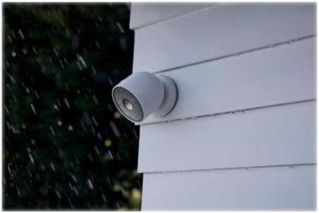 Google Nest Cam - Netzwerk-Überwachungskamera - Außenbereich, Innenbereich - Wetterfest - Farbe (Tag&Nacht) - 2 MP - 1920 X 1080 - 1080p - Audio - D