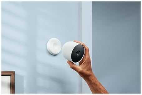 Google Nest Cam - Netzwerk-Überwachungskamera - Außenbereich, Innenbereich - Wetterfest - Farbe (Tag&Nacht) - 2 MP - 1920 X 1080 - 1080p - Audio - D