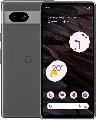 Išmanusis telefonas Google Pixel 7a, 8+128GB, 6.1" OLED, 1080x2400, pilkos spalvos (Charcoal)