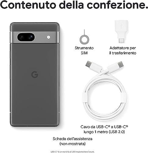 Išmanusis telefonas Google Pixel 7a, 8+128GB, 6.1" OLED, 1080x2400, pilkos spalvos (Charcoal)