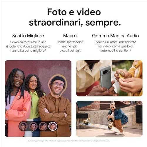 Telefonas Google Pixel 8 5G 256GB DS (Rose)