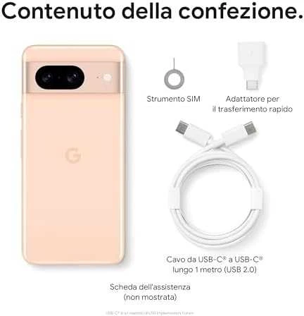 Telefonas Google Pixel 8 5G 256GB DS (Rose)