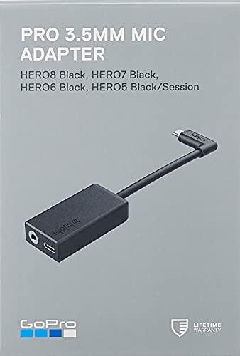 GOPRO PRO 3,5 MM MIC ADAPTERIS (HERO12/11/10/9/8/7/6/5)