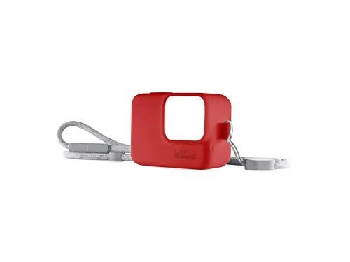 GOPRO SLEEVE + LANYARD (HERO8 Juodas) FIRECRACKER Raudonas
