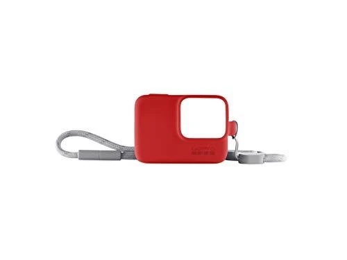 GOPRO SLEEVE + LANYARD (HERO8 Juodas) FIRECRACKER Raudonas