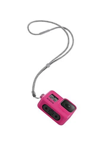 GOPRO SLEEVE + LANYARD (HERO8 Juodas) ELECTRIC Rožinis