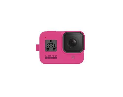 GOPRO SLEEVE + LANYARD (HERO8 Juodas) ELECTRIC Rožinis