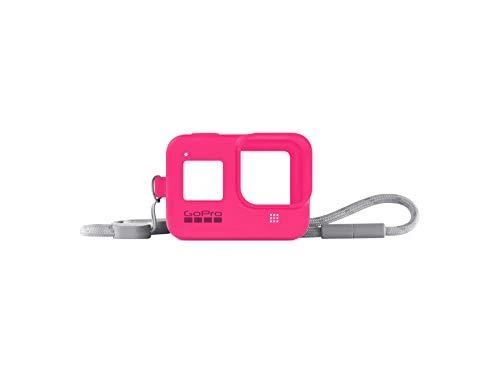 GOPRO SLEEVE + LANYARD (HERO8 Juodas) ELECTRIC Rožinis