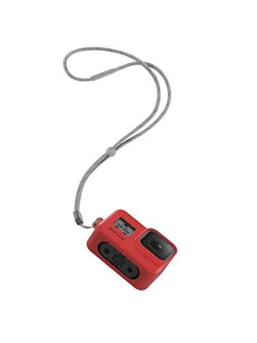 GOPRO SLEEVE + LANYARD (HERO8 Juodas) FIRECRACKER Raudonas