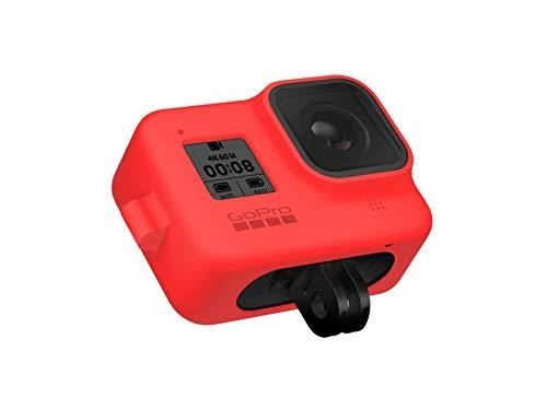 GOPRO SLEEVE + LANYARD (HERO8 Juodas) FIRECRACKER Raudonas