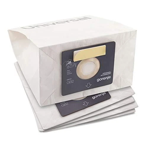 Gorenje dulkių siurblių maišeliai GB2PBU Maišelių skaičius 5 vnt., Filtrų skaičius 1 Kempininis filtras vnt., Universalus dulkių maišelis, Baltas
