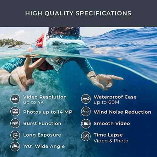 Easypix GoXtreme Juodas Hawk+