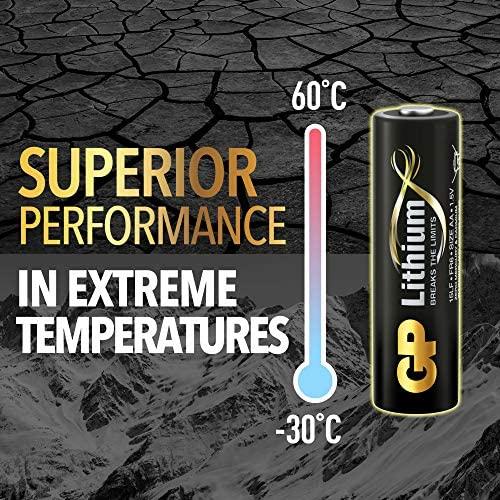 GP Baterija 1x4 GP Lithium Mignon 1,5V AA 07015LF-C
