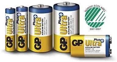 GP Bateria Ultra+ 9V Block 1 vnt.
