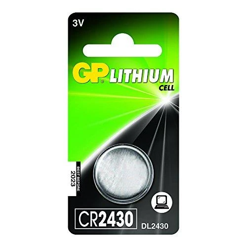 Elementas GP LITHIUM CR2430, 3V