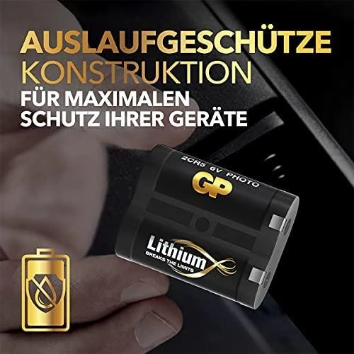 Elementas GP LITHIUM 2CR5, 6V