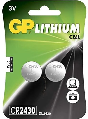 GP Baterija GP sagos elementas ličio CR2032, 3V, 4 lizdinė plokštelė