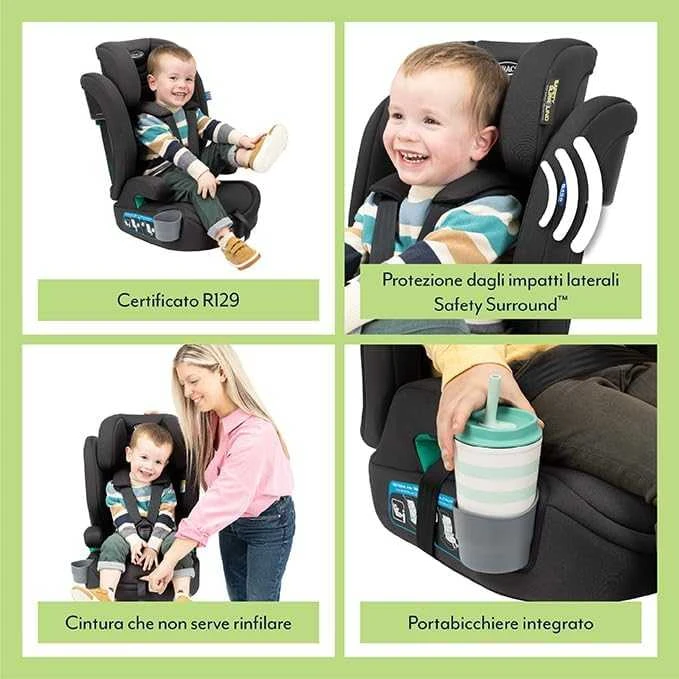 GRACO FOTELIK ELDURA R129 MIDNIGHT