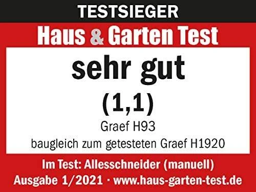 GMBH & CO Graef Manuale H 93 maisto pjaustyklė raudona