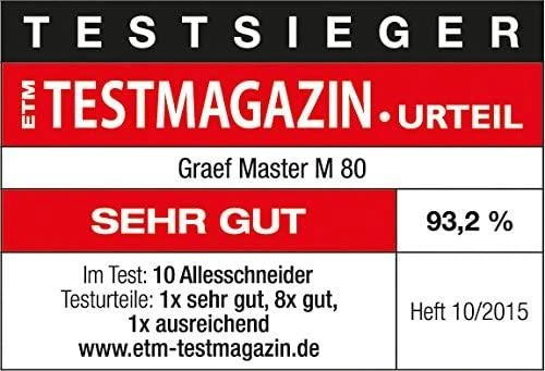 Pjaustyklė Graef Master M80