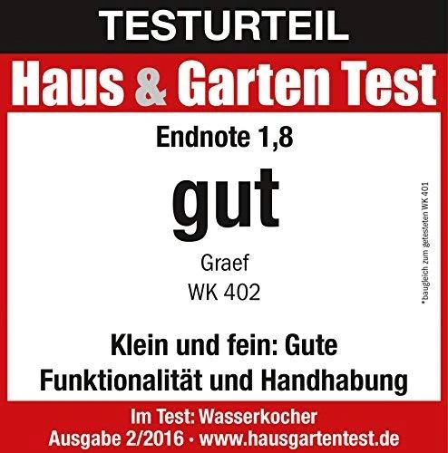 GRAEF WK402EU el.virdulys Juodas