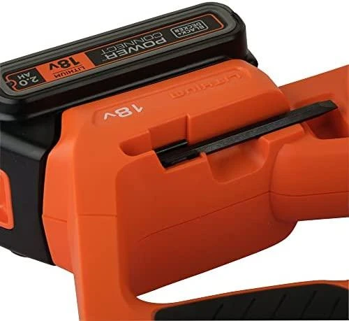 Black & Decker Juodas + DECKER AKU grandininis pjūklas. 18V -