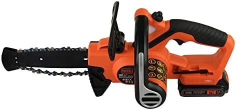 Black & Decker Juodas + DECKER AKU grandininis pjūklas. 18V -