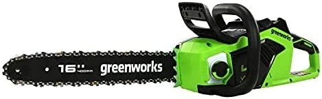 Greenworks Grandininis pjūklas GD40CS18, 40 cm 20 m/s, 40V, be akumuliatoriaus ir kroviklio