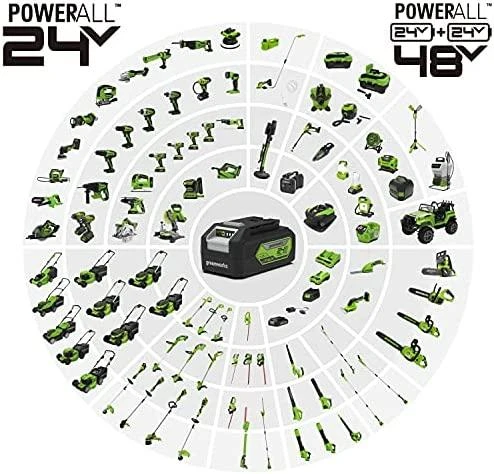 Akumuliatorinis grandininis pjūklas Greenworks GD24CS30 (be akumuliatoriaus ir kroviklio)
