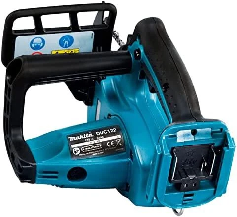 MAKITA grandininis pjūklas 18V DUC122RTE 11,5cm 2x5,0Ah