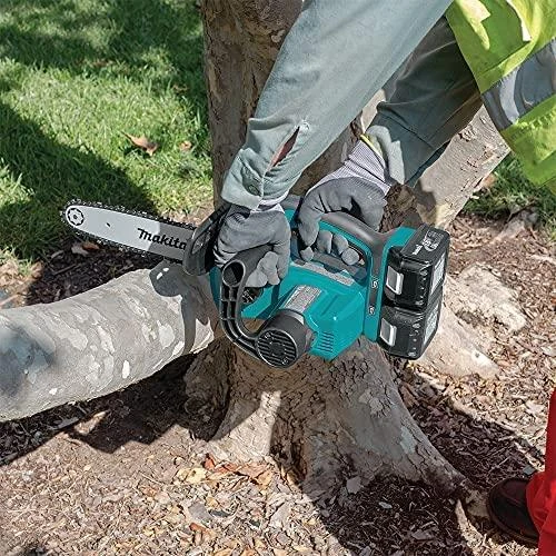 Makita DUC302Z Akumuliatorinis grandininis pjūklas, 2X18V , 300mm, Be akumuliatorių ir kroviklio!