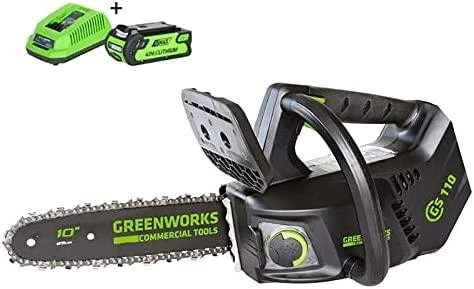 Grandininis pjūklas 1,8kW 40V 4Ah 40 cm GD40CS18K4 (su 4Ah akumuliatoriumi ir krovikliu)
