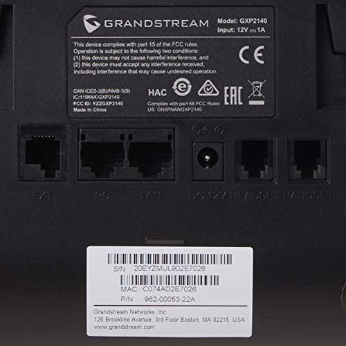 IP telefonas Grandstream GXP2140, juodas
