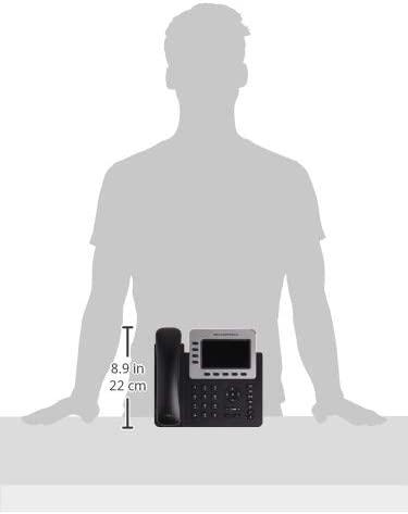 IP telefonas Grandstream GXP2140, juodas