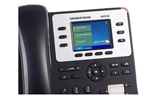 Grandstream GXP-2130 V2 VoIP SIP telefonas, spalvotas ekranas,