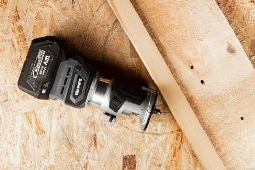 Graphite Frezarka „Energy+“ 18 V bešepetėlinis akumuliatorinis frezavimo staklės