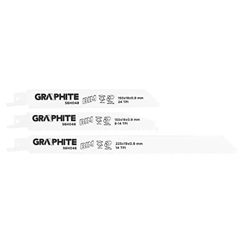 Pjūklelių komplektas pjūklui Graphite 56H048; 3 vnt.