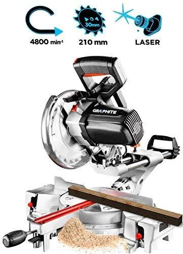 Skersavimo pjūklas Graphite 1800W 59G806