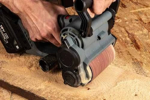 Plokštuminis šlifuoklis Graphite 58GE137; 18 V (be akumuliatoriaus ir pakrovėjo)